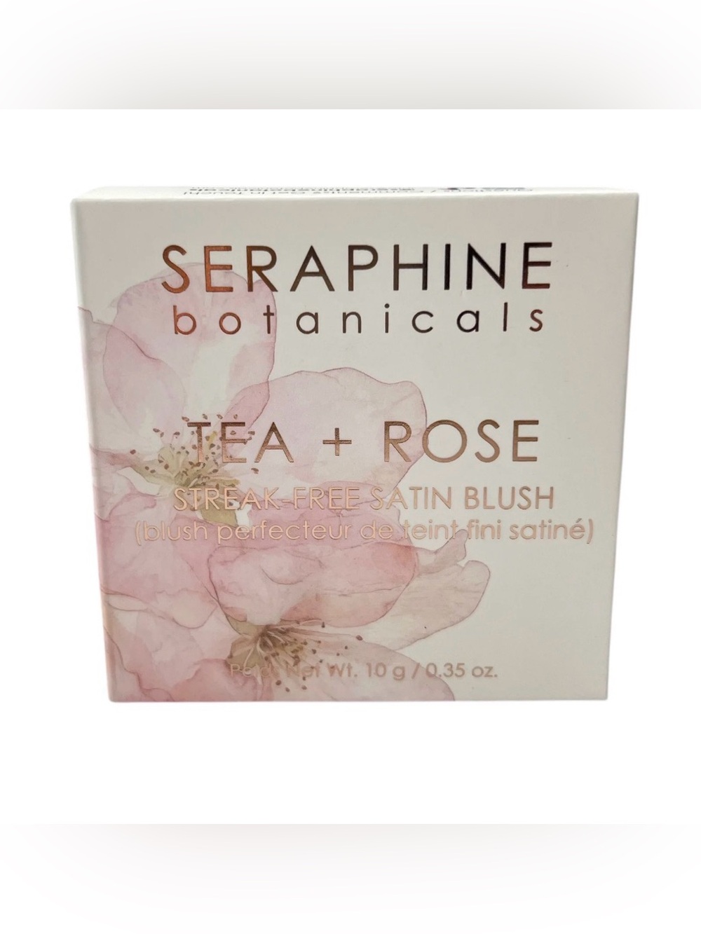 Seraphine Botanicals Tea + Rose Satin Blush - Pomegranate
